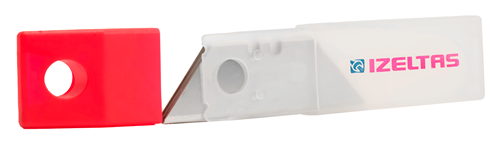 İZELTAŞ PRO GÜVENLİKLİ TRAPEZ MAKET BIÇAĞI YEDEĞİ 18 mm